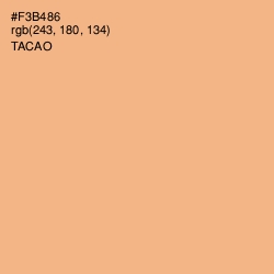 #F3B486 - Tacao Color Image