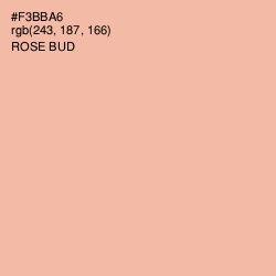 #F3BBA6 - Rose Bud Color Image