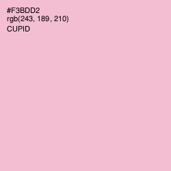 #F3BDD2 - Cupid Color Image