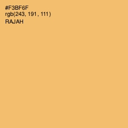 #F3BF6F - Rajah Color Image