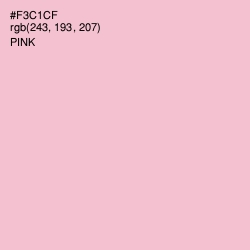 #F3C1CF - Pink Color Image