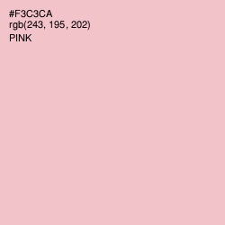 #F3C3CA - Pink Color Image