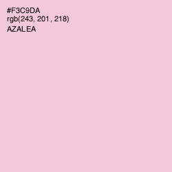 #F3C9DA - Azalea Color Image