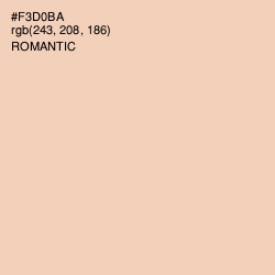 #F3D0BA - Romantic Color Image