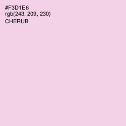 #F3D1E6 - Cherub Color Image