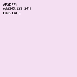 #F3DFF1 - Pink Lace Color Image