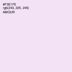 #F3E1F5 - Amour Color Image