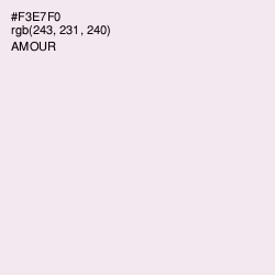 #F3E7F0 - Amour Color Image
