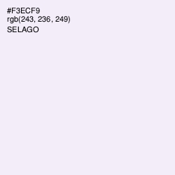 #F3ECF9 - Selago Color Image