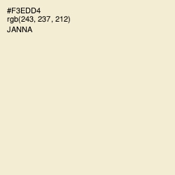 #F3EDD4 - Janna Color Image
