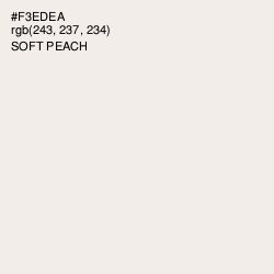 #F3EDEA - Soft Peach Color Image
