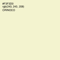 #F3F3D0 - Orinoco Color Image