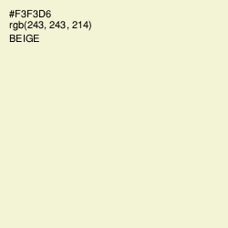 #F3F3D6 - Beige Color Image