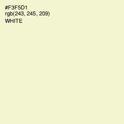 #F3F5D1 - Orinoco Color Image