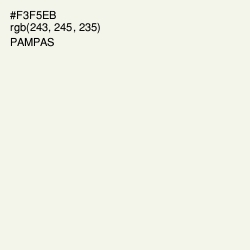 #F3F5EB - Pampas Color Image
