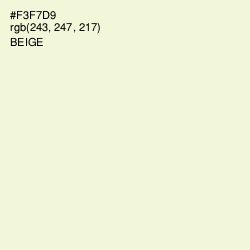 #F3F7D9 - Beige Color Image