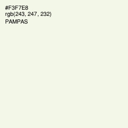 #F3F7E8 - Pampas Color Image