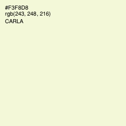 #F3F8D8 - Carla Color Image