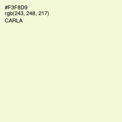 #F3F8D9 - Carla Color Image