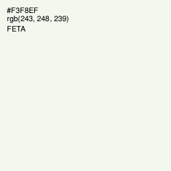 #F3F8EF - Feta Color Image