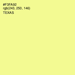 #F3FA92 - Texas Color Image