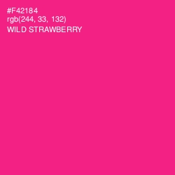 #F42184 - Wild Strawberry Color Image
