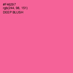 #F46297 - Deep Blush Color Image