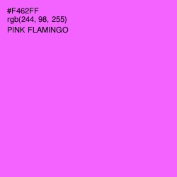 #F462FF - Pink Flamingo Color Image