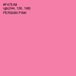 #F47EA8 - Persian Pink Color Image