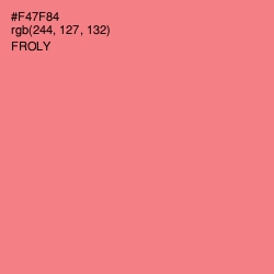 #F47F84 - Froly Color Image