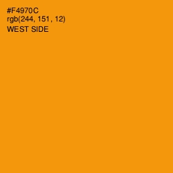 #F4970C - West Side Color Image