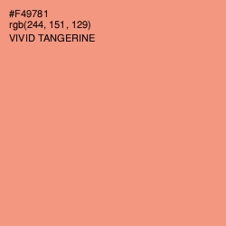 #F49781 - Vivid Tangerine Color Image