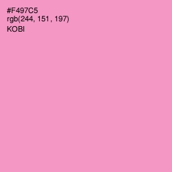 #F497C5 - Kobi Color Image