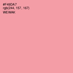 #F49DA7 - Wewak Color Image