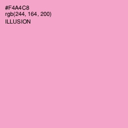 #F4A4C8 - Illusion Color Image