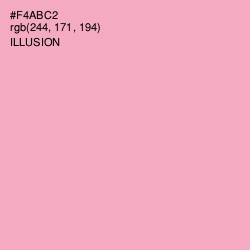 #F4ABC2 - Illusion Color Image