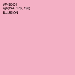 #F4B0C4 - Illusion Color Image