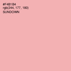 #F4B1B4 - Sundown Color Image