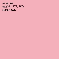#F4B1BB - Sundown Color Image