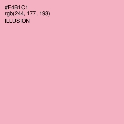 #F4B1C1 - Illusion Color Image