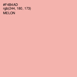 #F4B4AD - Melon Color Image