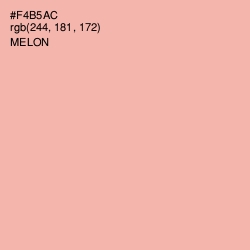 #F4B5AC - Melon Color Image