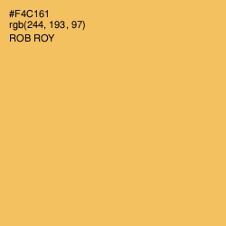 #F4C161 - Rob Roy Color Image