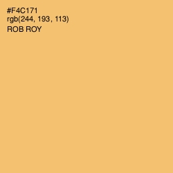 #F4C171 - Rob Roy Color Image