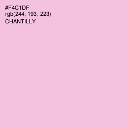 #F4C1DF - Chantilly Color Image