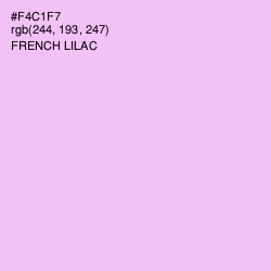 #F4C1F7 - French Lilac Color Image