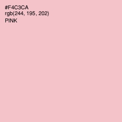 #F4C3CA - Pink Color Image