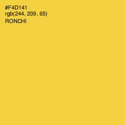 #F4D141 - Ronchi Color Image