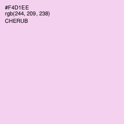 #F4D1EE - Cherub Color Image