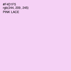 #F4D1F5 - Pink Lace Color Image
